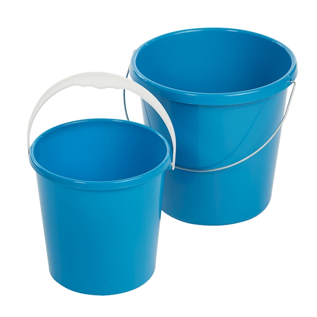 Universal bucket 10 lt PP, blue